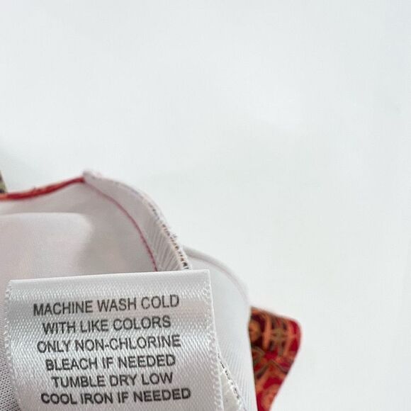 Julian Taylor Fit & Flare Dress Womens 10 Multicolor Geometric Sleeveless - Picture 7 of 11